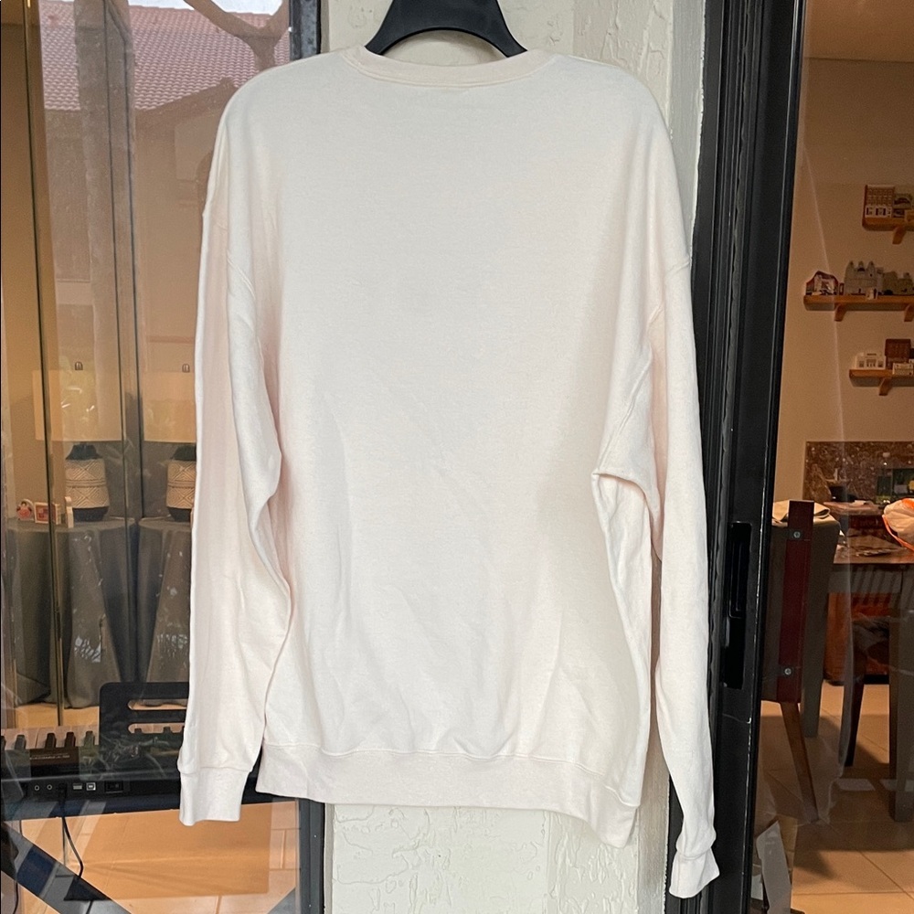 Women's Cream Embroidered design /  Palm Beach Sweater - Picture 4 of 5